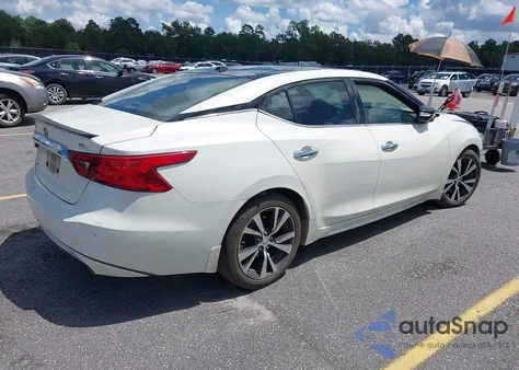 2016 Nissan Maxima 3.5 Platinum/3.5 S/3.5 Sl/3.5 Sr/3.5 Sv z USA, uszkodzony, nr VIN 1N4AA6AP0GC389737